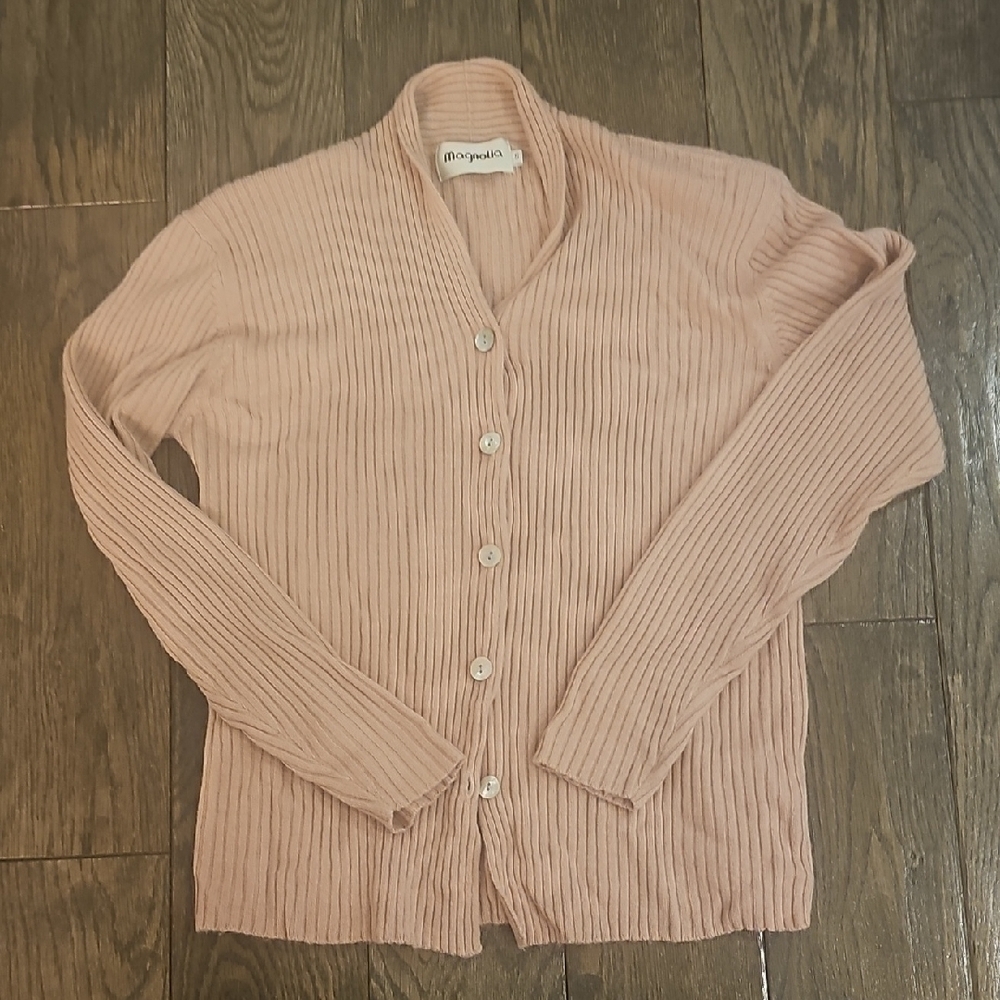 Vintage Wool Blend Pink Carigan